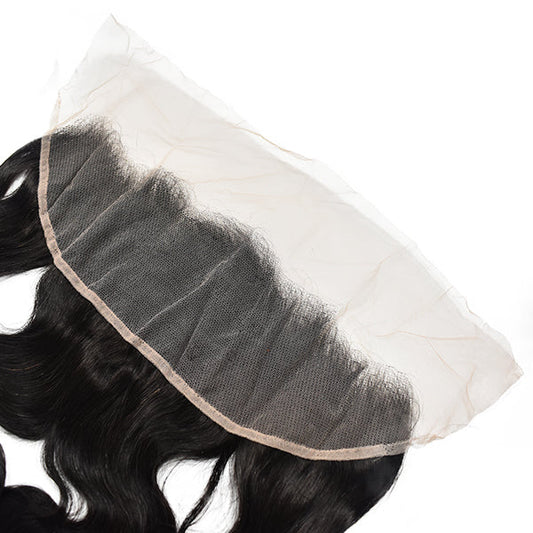 13x4 Transparent Lace Frontal Body Wave Hair High Quality Virgin Hair