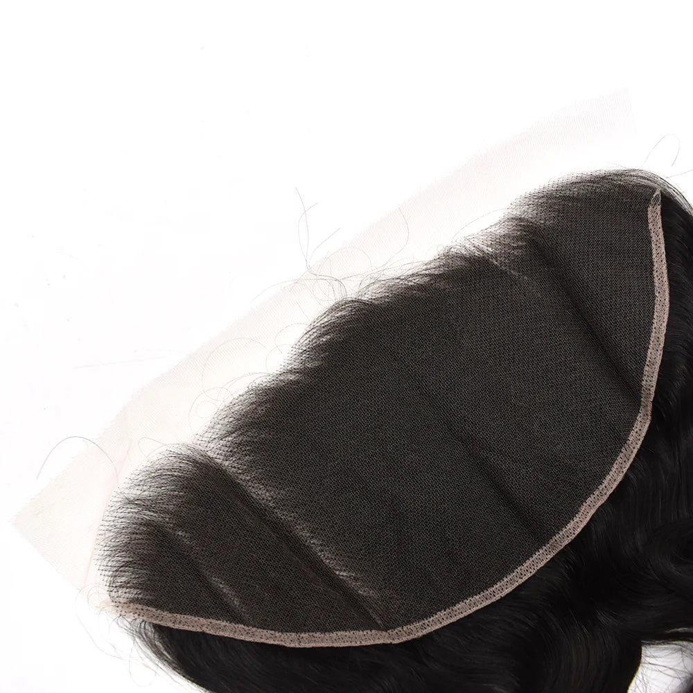 13x6 HD Lace Frontal Deep Wave Hair High Quality Virgin Hair