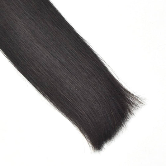 Straight Pu Seamless Clip In Hair Extensions Virgin Human Hair 150g