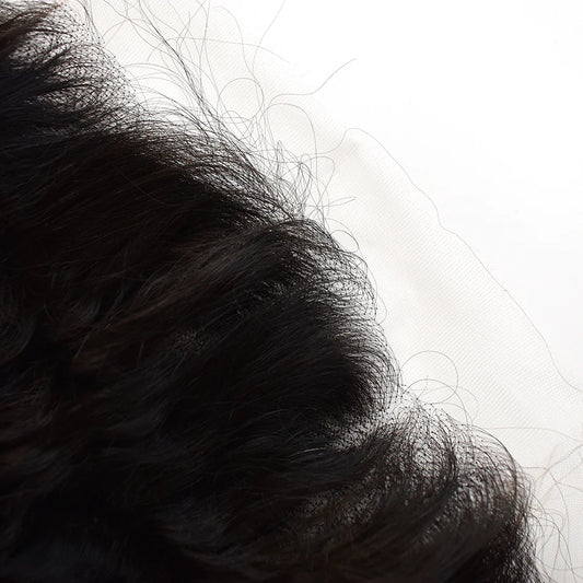 13x6 HD Lace Frontal Deep Wave Hair High Quality Virgin Hair