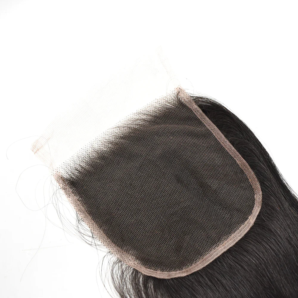 4x4 HD Lace Closure Straight Hair High Quality Virgin Hair