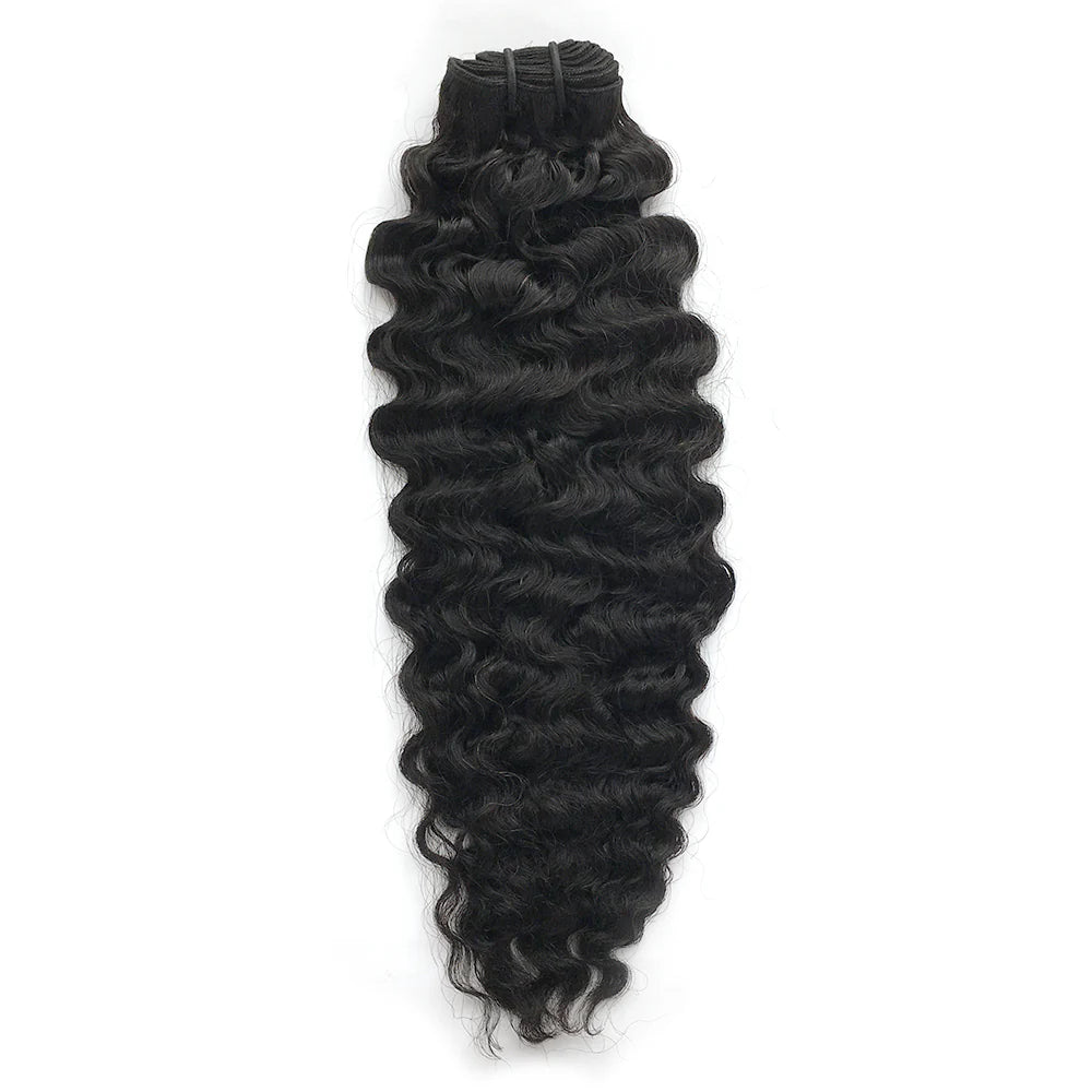 10A Burmese Curl Hair Bundles High Quality Virgin Hair