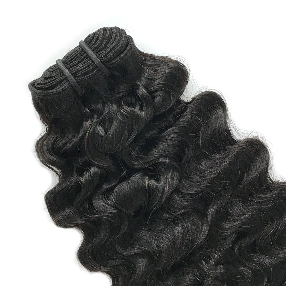 10A Burmese Curl Hair Bundles High Quality Virgin Hair