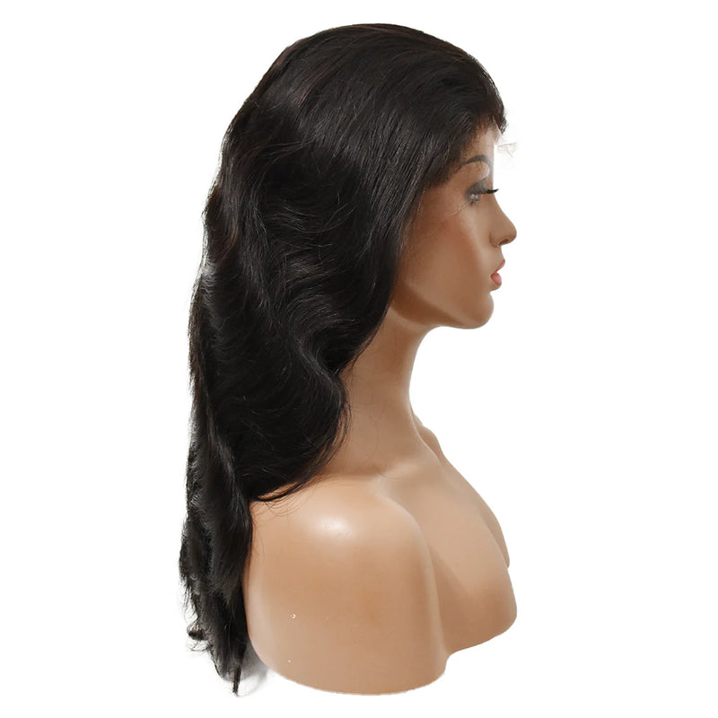 Pretty Fyne Hair Body Wave Human Hair Wig 200%  High Density
