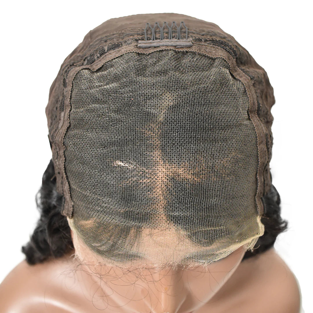 Pretty Fyne Hair Curly 5x5 HD Lace Closure Wigs