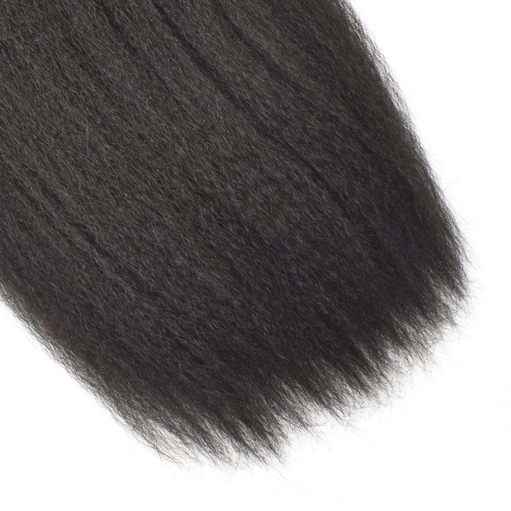 Brazilian Human Hair | Kinky Straight Clip-In Extensions